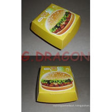 13cmx4cm Set of 6 Prefolded Boxes Burger Boxes (BB006)
